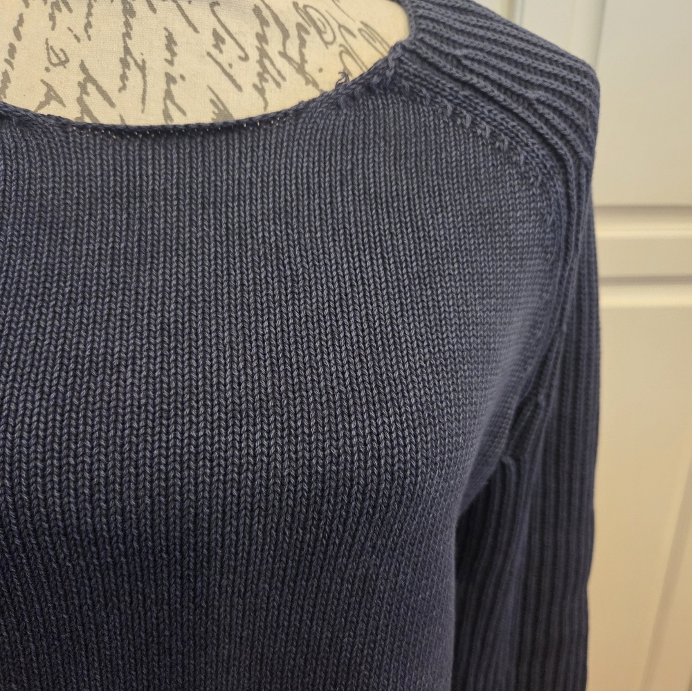 Frame Distressed Knit Sweater Small - Picture 4 of 4